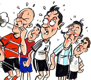 Karikatur: Arnd Hawlina